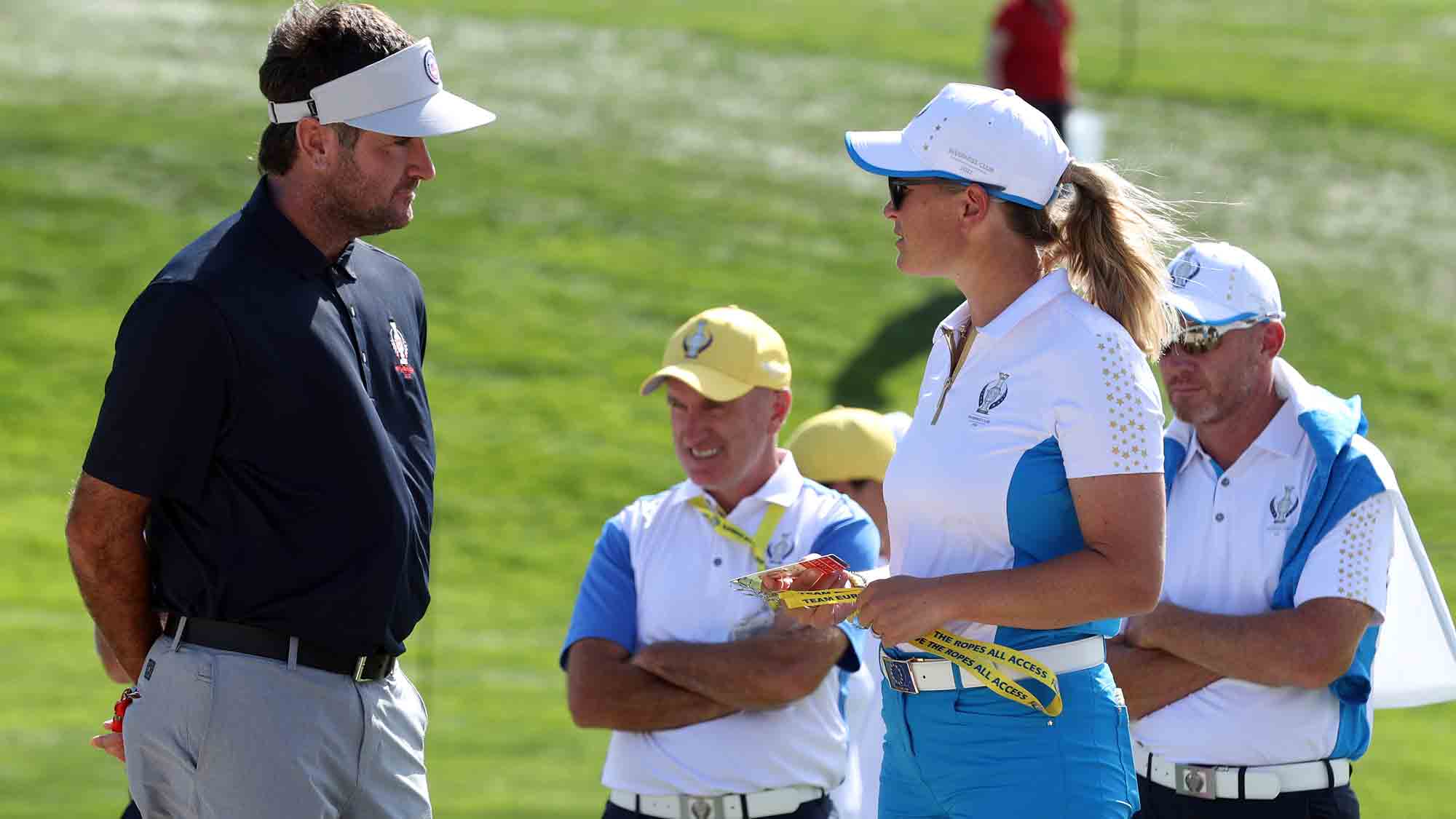 Bubba Watson and Suzann Pettersen