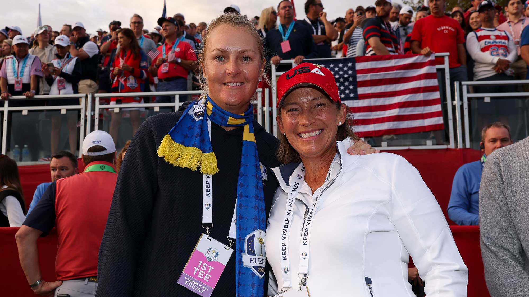 Anna Nordqvist and Angela Stanford, 2026 Solheim Cup Captains,